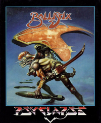 Ballistix Amiga US box art